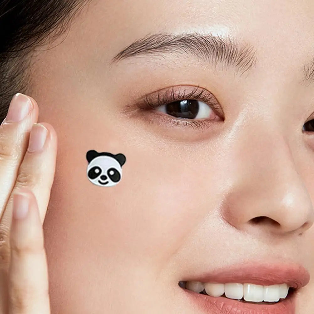 Hydrocolloid Acne Patch Pimple Patch, Cute Panda Shaped Acne Cover Patch For Face Invisible Zit Patch Acne Dots,100 Patches